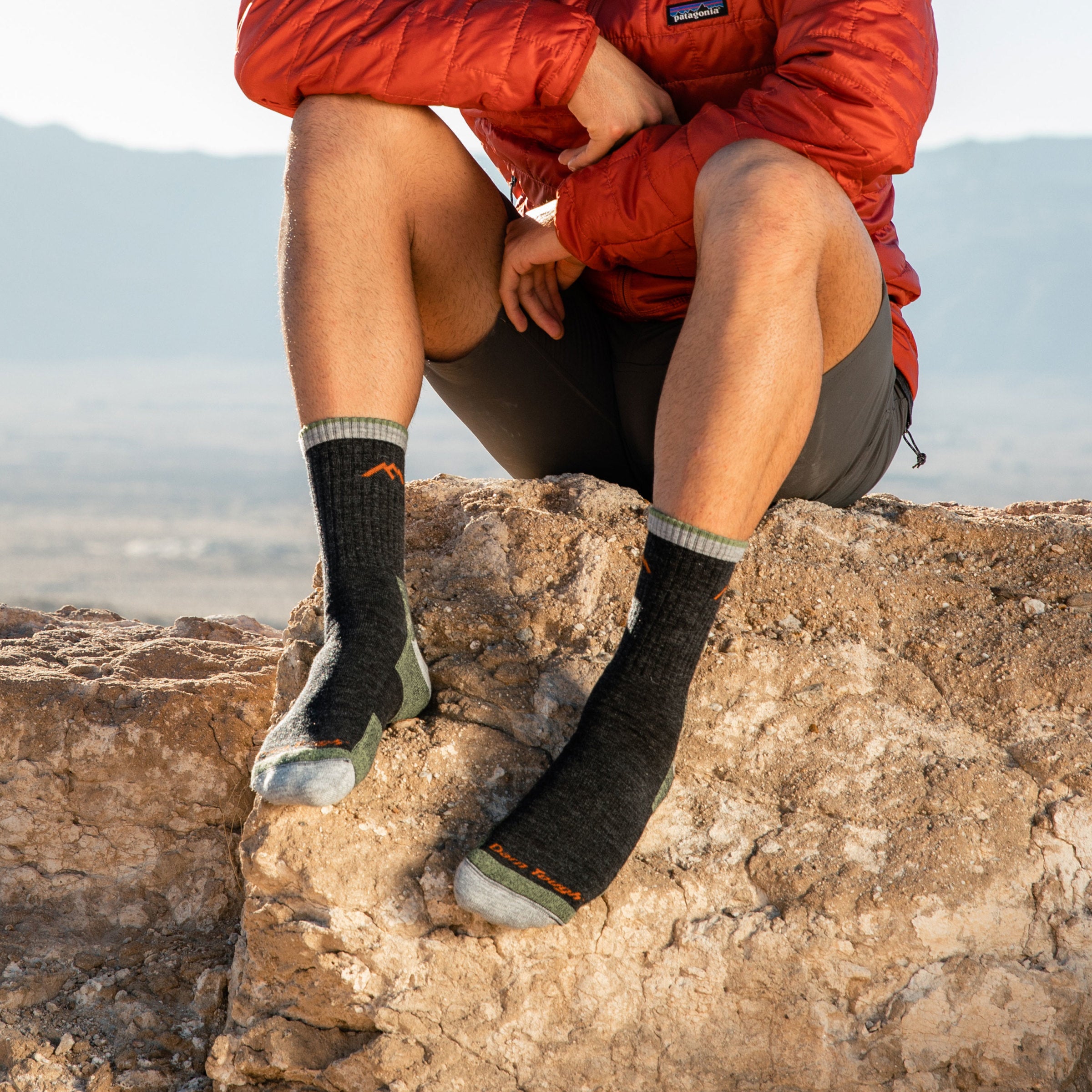 Men's Hiker Micro Crew Midweight Hiking Socks - Image 14
