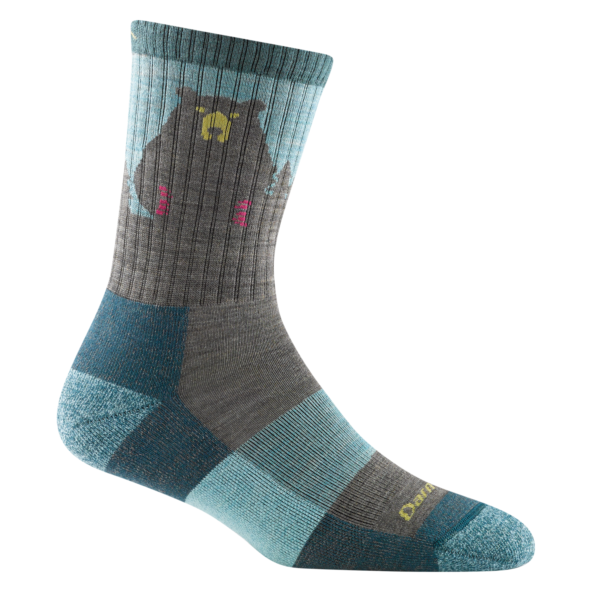 Women's Bear Town Micro Crew Lightweight Hiking Socks - Image 8