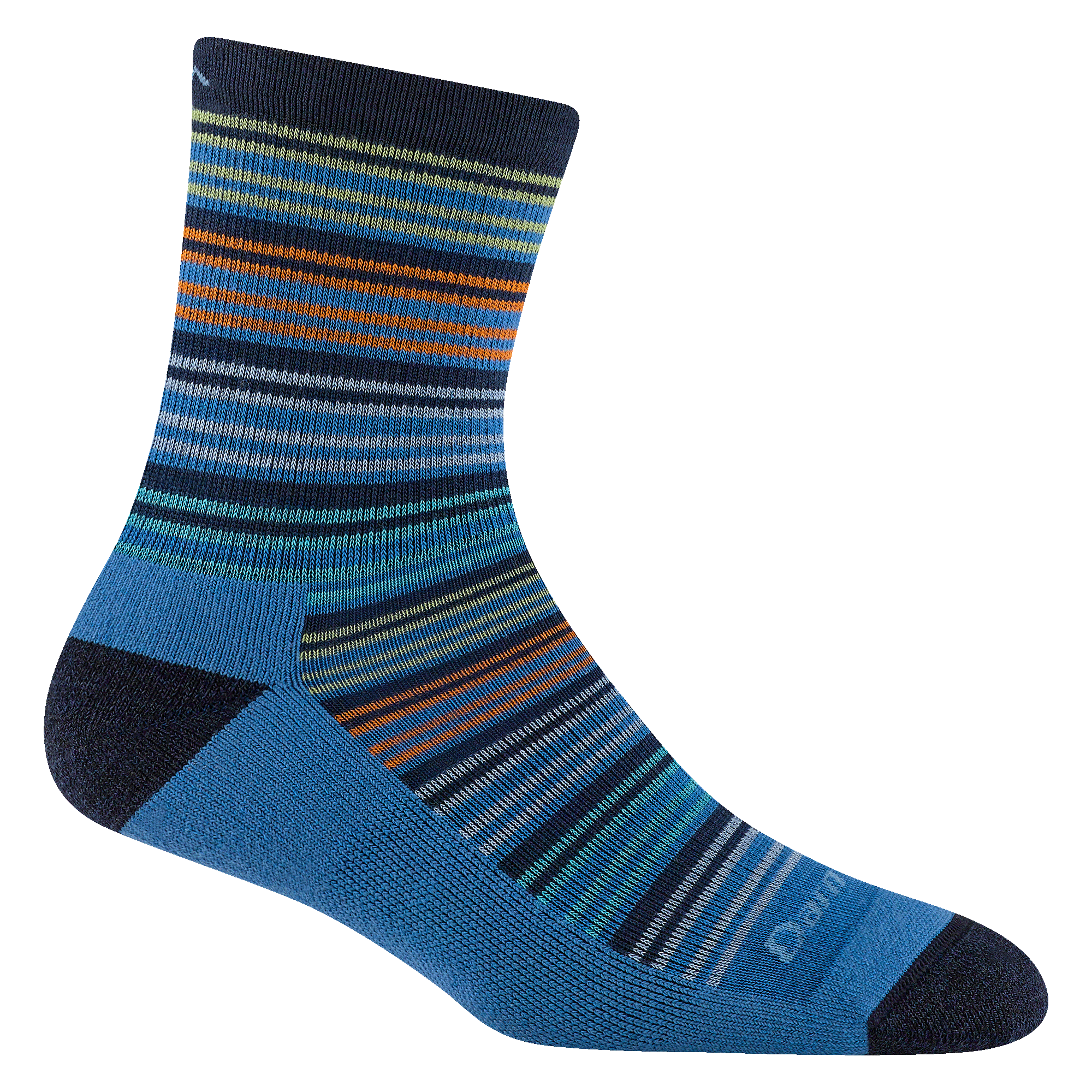 Kids Zebra Canyon Micro Crew Lightweight Hiking Socks